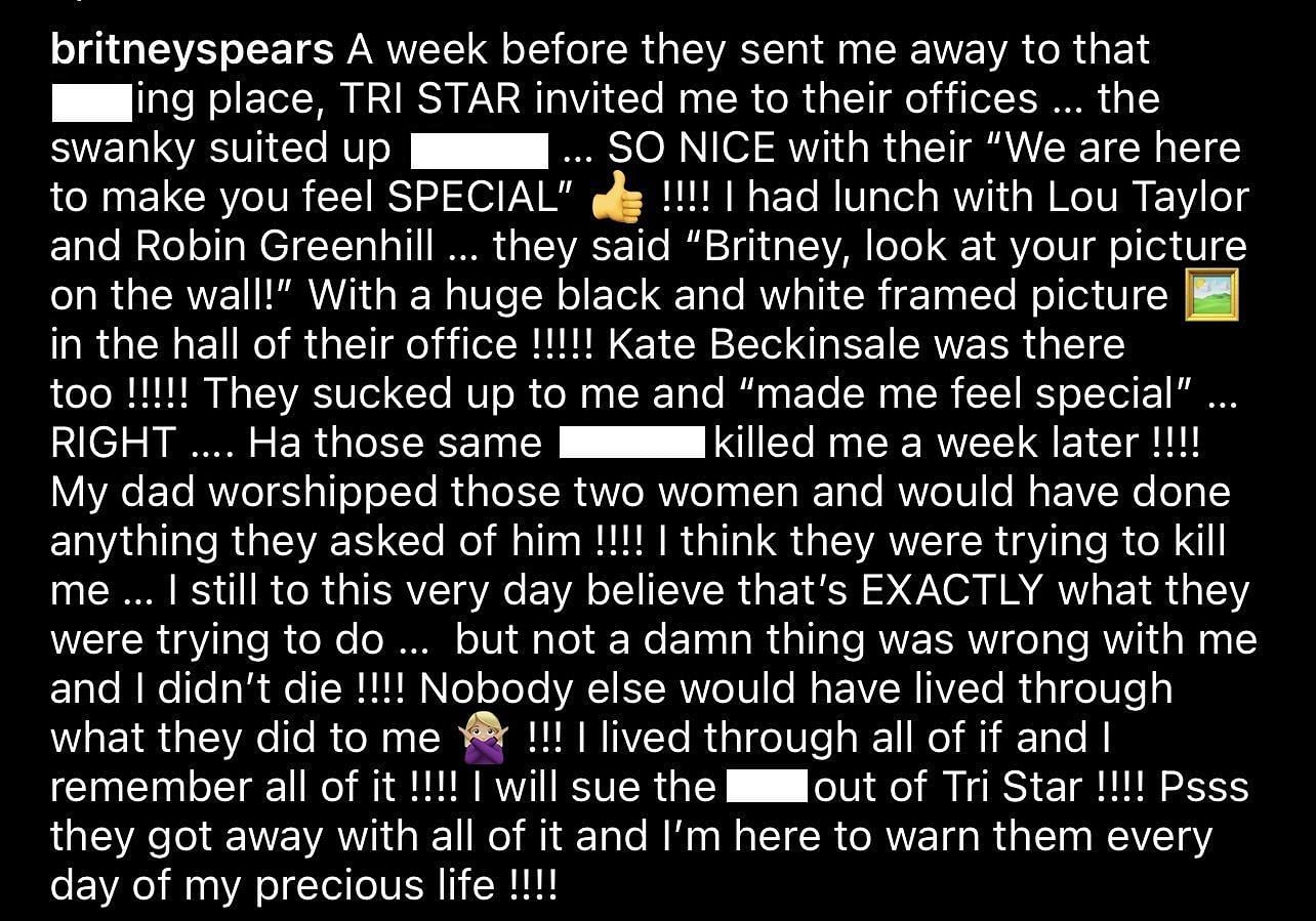Spears' Instagram Post (2/2) (Image via Instagram)